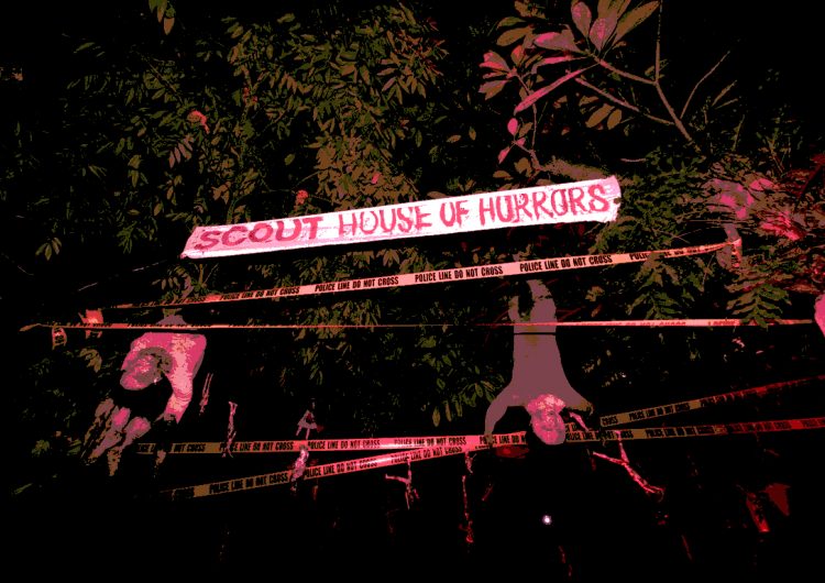 We captured all the ghouls and ghosts of House of Horrors on cam