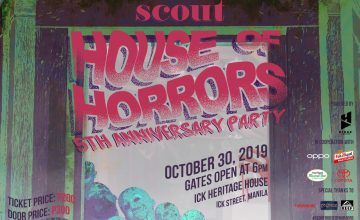 We’re holding a Halloween party for SCOUT’s 5th anniversary