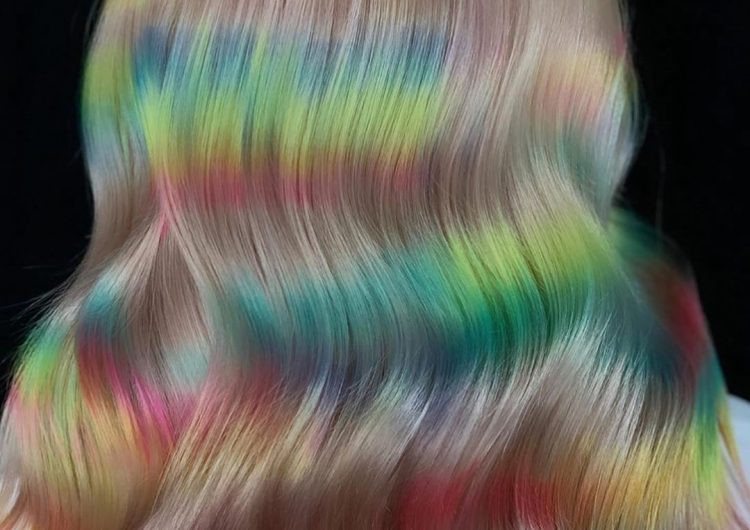 Move over pastel dyes, the holographic hair trend is about to take over