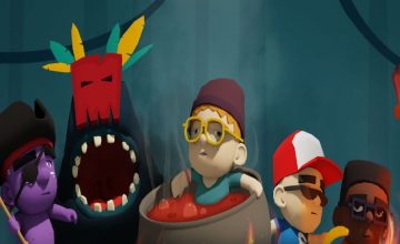 This game is like Diner Dash but with cannibalism
