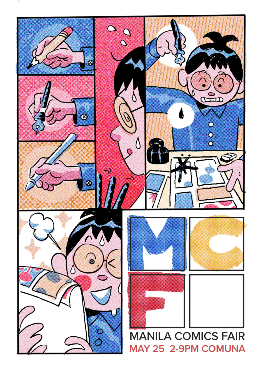 Manila Comics Fair 2024 poster by Diigii Daguna