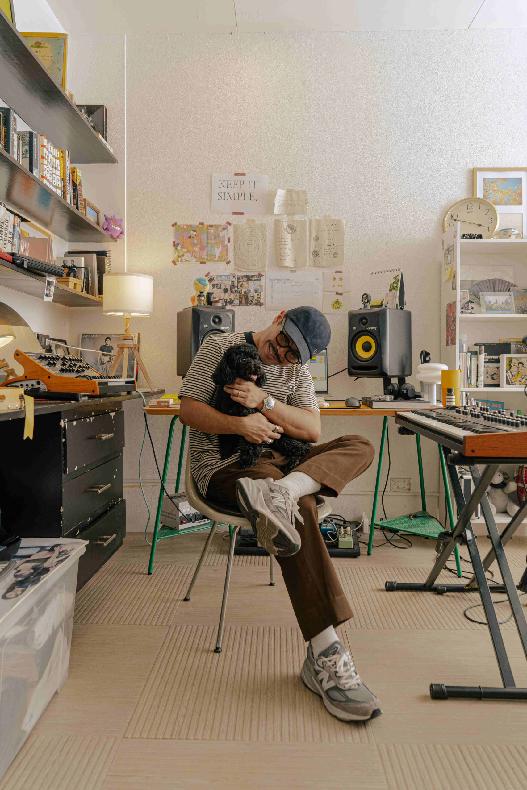 crwn and dog